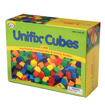 Unifix Cubes (1000 Asstd Colors) By Didax