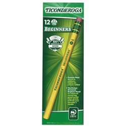 Beginner Pencil With Eraser By Dixon Ticonderoga
