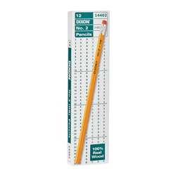 Dixon No 2 Pencils Yellow Box Of 12, DIX14402