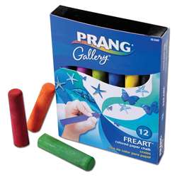 Prang Freart Artist Chalk 12 Color Box By Dixon Ticonderoga