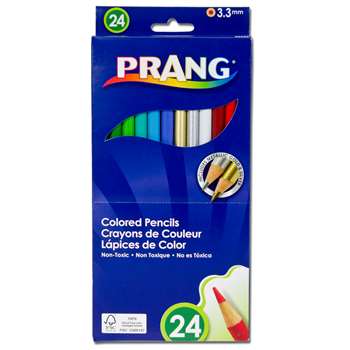 Prang Colored Pencil Sets 24 Color By Dixon Ticonderoga
