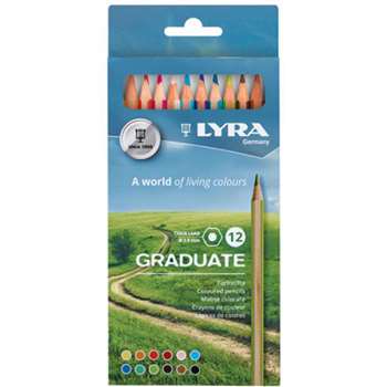 Graduate Color Pencils Cardbrd 12Bx Lyra, DIX2871121