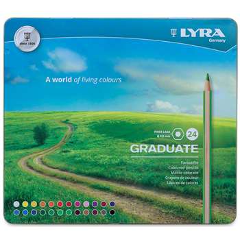 Graduate Colored Pencils Metal 24Bx Lyra, DIX2871240