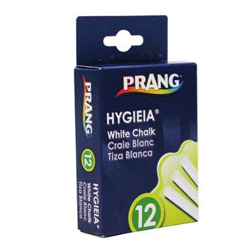 Prang Hygieia Dustless Board Chalk White By Dixon Ticonderoga