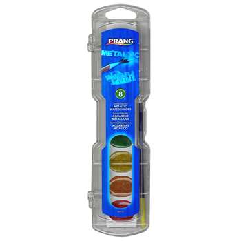 Prang Watercolor Masterpk Metallic Colors 8 Count By Dixon Ticonderoga