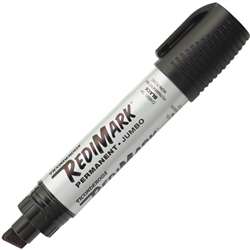 Redimark Jumbo Permnnt Marker Black, DIX87021