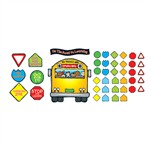 School Bus Bulletin Board Set By Carson Dellosa