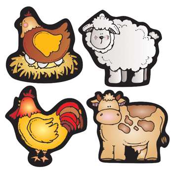 Farm Friends Shape Stickers By Carson Dellosa