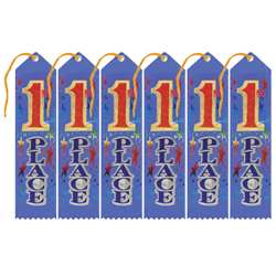 Award Ribbon 1St 6-Pk By Diploma Mill