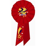 Award Rosette 2Nd Place By Diploma Mill