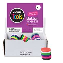 Button Magnet Display 40 Pieces By Dowling Magnets