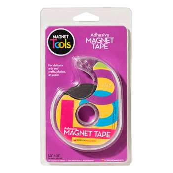 Magnet Tape 3/4X25 Adhesive Back (6 Rl), DO-735001BN