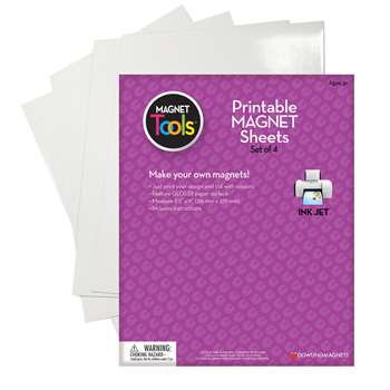 Printable Magnet Sheets St Of 4, DO-735004