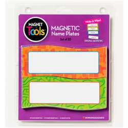 Magnetic Name Plates 20 Pieces By Dowling Magnets