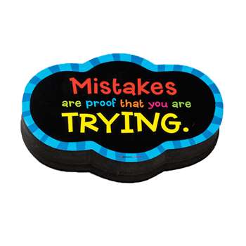 Magnetic Whitboard Mistake Quote Eraser (6 Ea), DO-735252BN