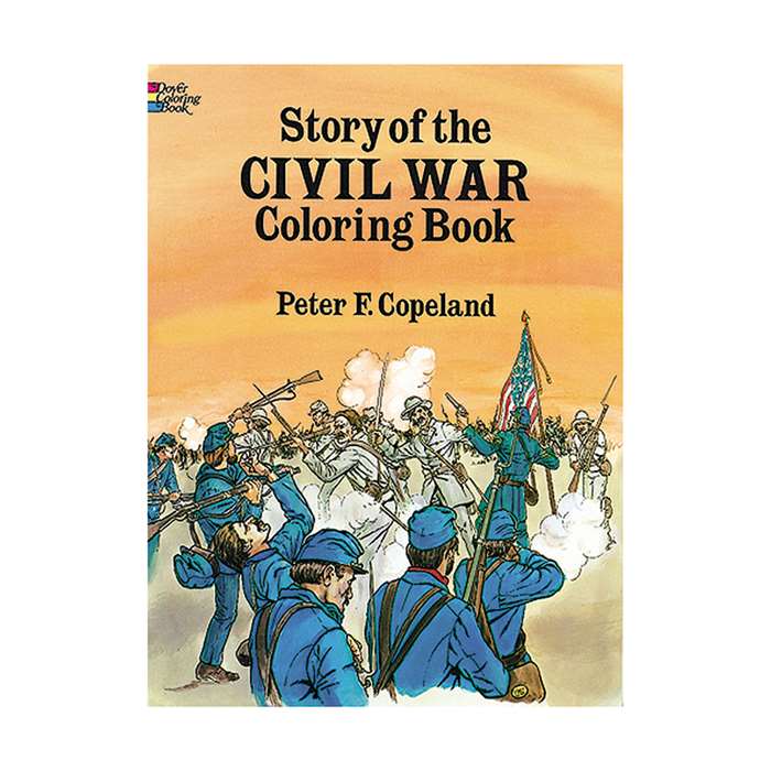 The Story Of The Civil War Historical Coloring Boo, DP-265323