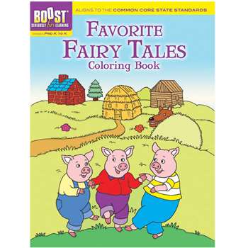 Shop Boost Favorite Fairy Tales Coloring Book Gr Pk-K - Dp-494039 By Dover Publications