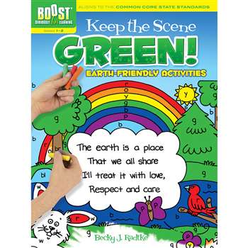 Shop Boost Keep The Scene Green Coloring Book Gr 1-2 - Dp-494179 By Dover Publications