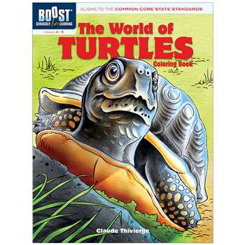 Shop Boost The World Of Turtles Coloring Book - Dp-49442X By Dover Publications