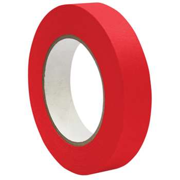 Premium Masking Tape Red 1X60Yd By Dss Distributing