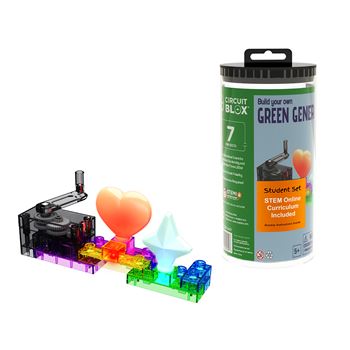 Green Generator 7 Project Student Set Circuit Blox, EBLCB1078SS