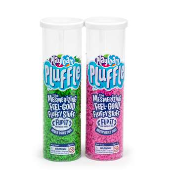 Playfoam Pluffle 2 Pack Pink & Green, EI-1941B