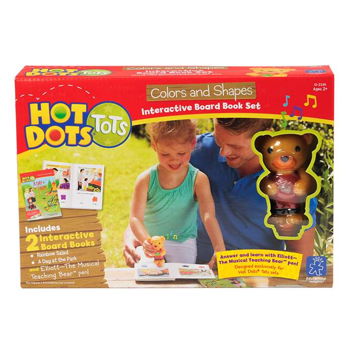Hot Dots Tots Colors And Shapes Interactive Board , EI-2334