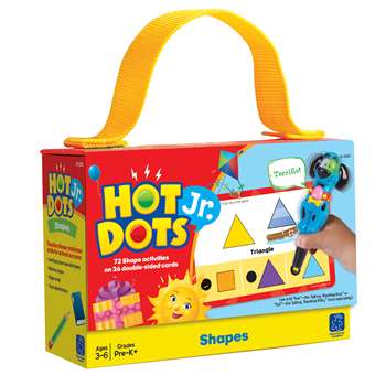 Hot Dots Jr Cards Shapes By Educational Insights