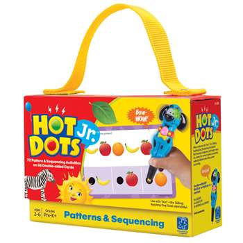 Hot Dots Jr Cards Patterns & Sequencing By Educational Insights