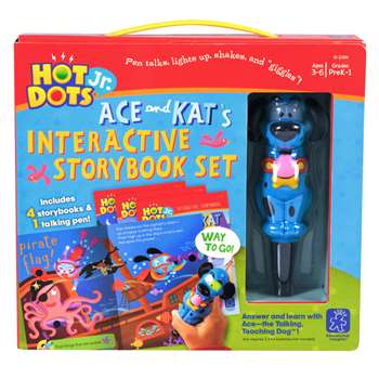 Hot Dots Jr 4 Book & Pen Set By Educational Insights