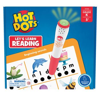Hot Dots Lets Learn Gr K Reading, EI-2446