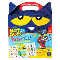 Hot Dots Jr Pete The Cat Preschool Rocks Set & Pen, EI-2452