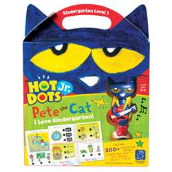 Hot Dots Jr Pete The Cat I Love Kindergarten Set &, EI-2453
