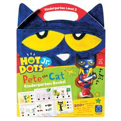 Hot Dots Jr Pete The Cat Kindergarten Rocks & Pen, EI-2454