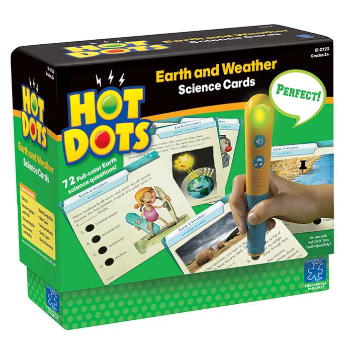 Hot Dots Science Set Earth & Weather By Educational Insights