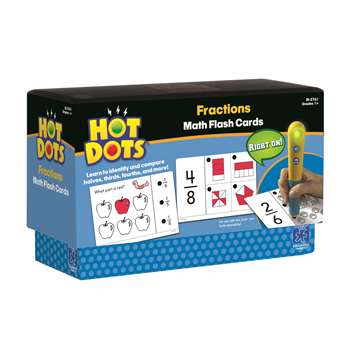 Hot Dots Flash Cards Fractions By Educational Insights