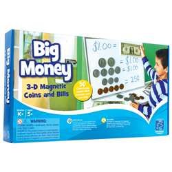 Big Money Magnetic Coins And Bills By Educational Insights