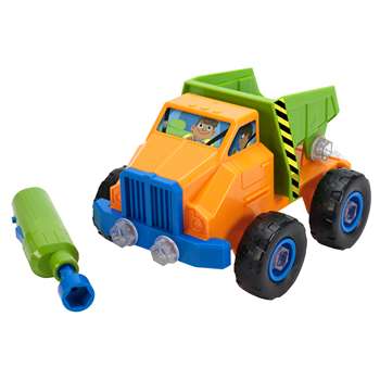 Design Pwr Play Vehicle Dump Truck And Drill, EI-4129