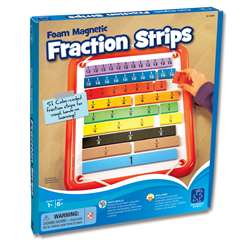 Foam Magnetic Fraction Bars By Educational Insights