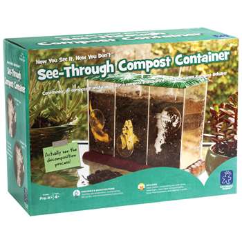 Now You See It Now You Dont See Through Compost Container By Educational Insights
