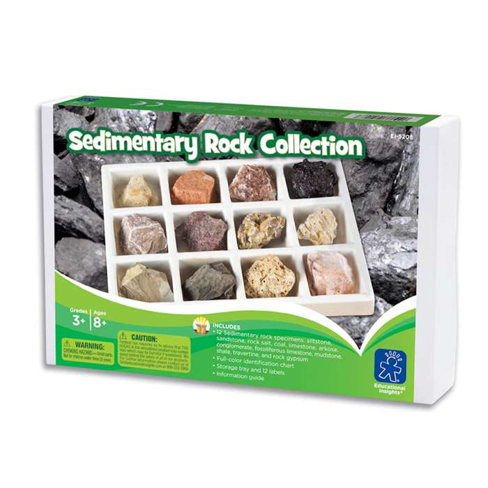Sedimentary Rock Collection By Educational Insights