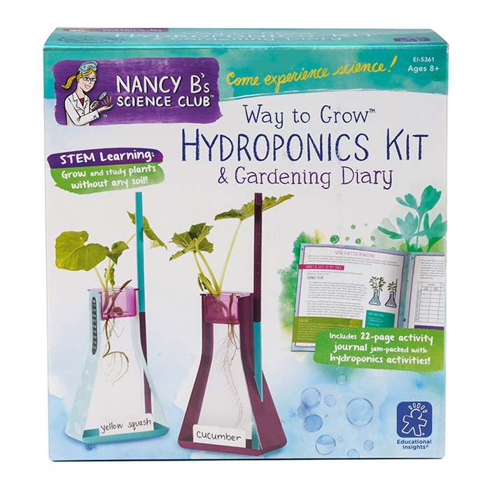 Nancy B Science Club H2 Grow Kit & Gardening Diary, EI-5361