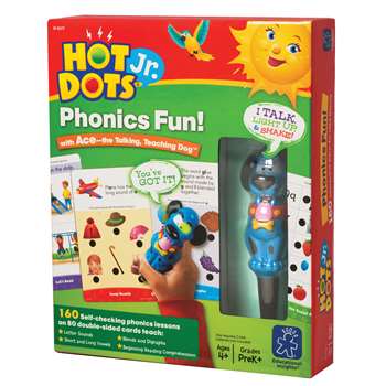 Phonics Fun 80 2-Sided Cards & Power Pen By Educational Insights