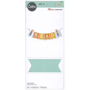 Big Dies Xl Ribbon Banner, ELLA11158