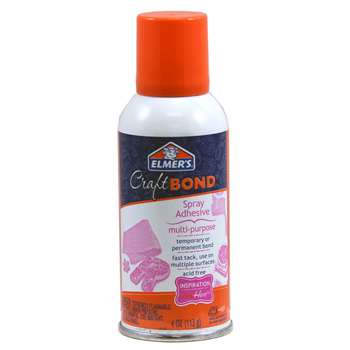 Elmers Craft Bond Multi Purpose Spray Adhesive 4 Oz By Elmers - Borden