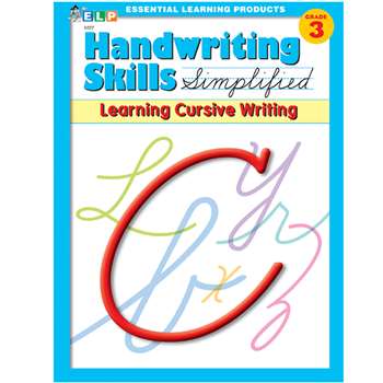 Handwriting Skills Simplified Learning Cursive By Essential Learning Products