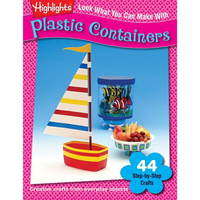 Look What You Can Make With Plastic Containers By Essential Learning Products