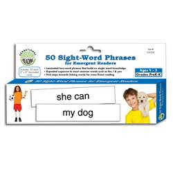 50 Sight Word Phrases For Emergent Readers, ELP133026