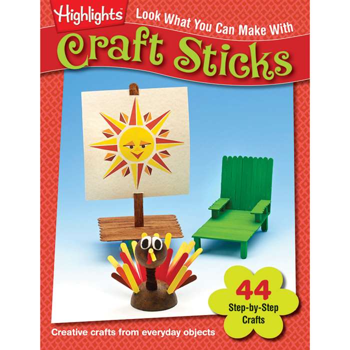Look What You Can Make With Craft Sticks By Essential Learning Products