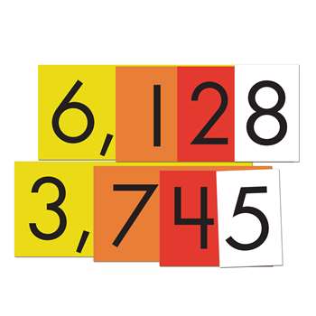 4-Value Whole Numbers Place Value Cards Set, ELP626642